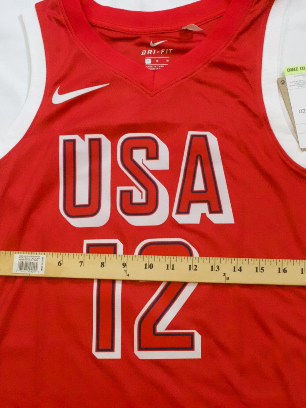 NEW Men's Caitlin Clark #12 USA Jersey Size Medium - Picture 3 of 7
